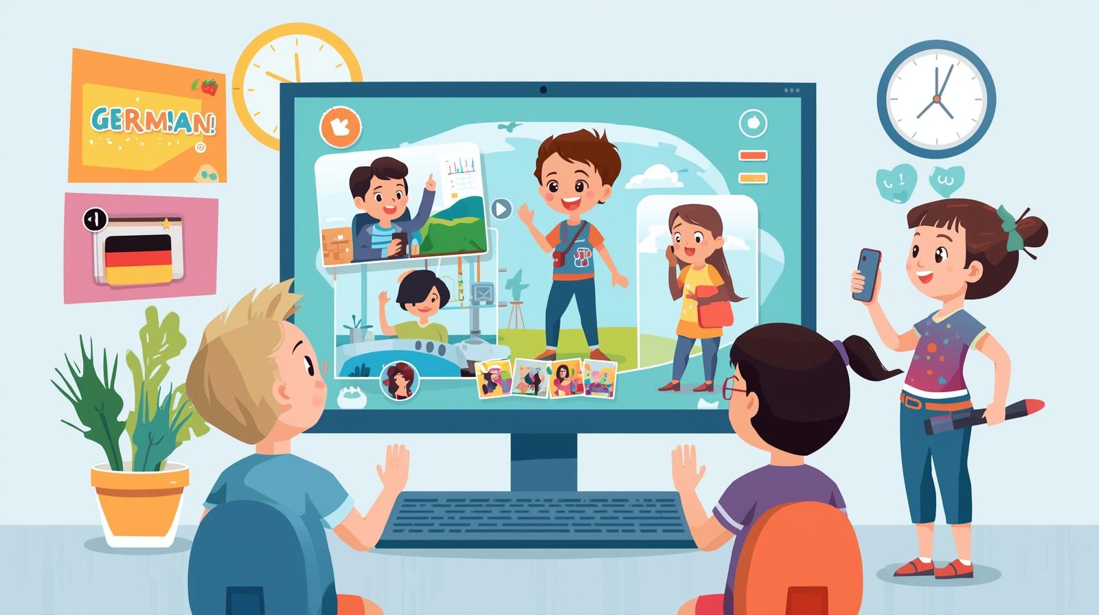 Deutsch Online Lernen children